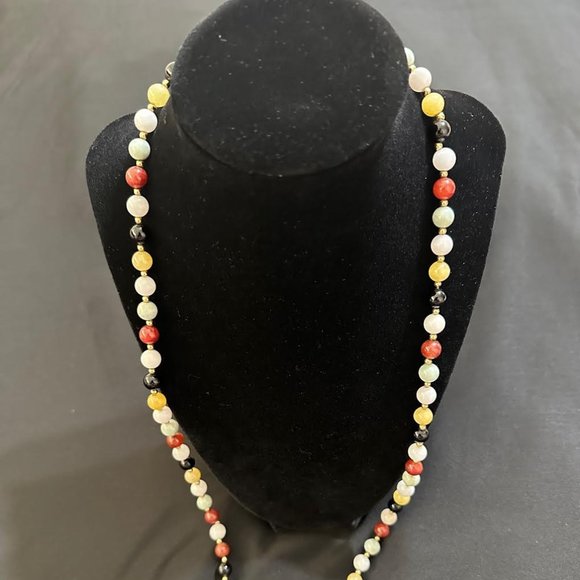 Vintage Multi-Stone Necklace - Picture 1 of 3